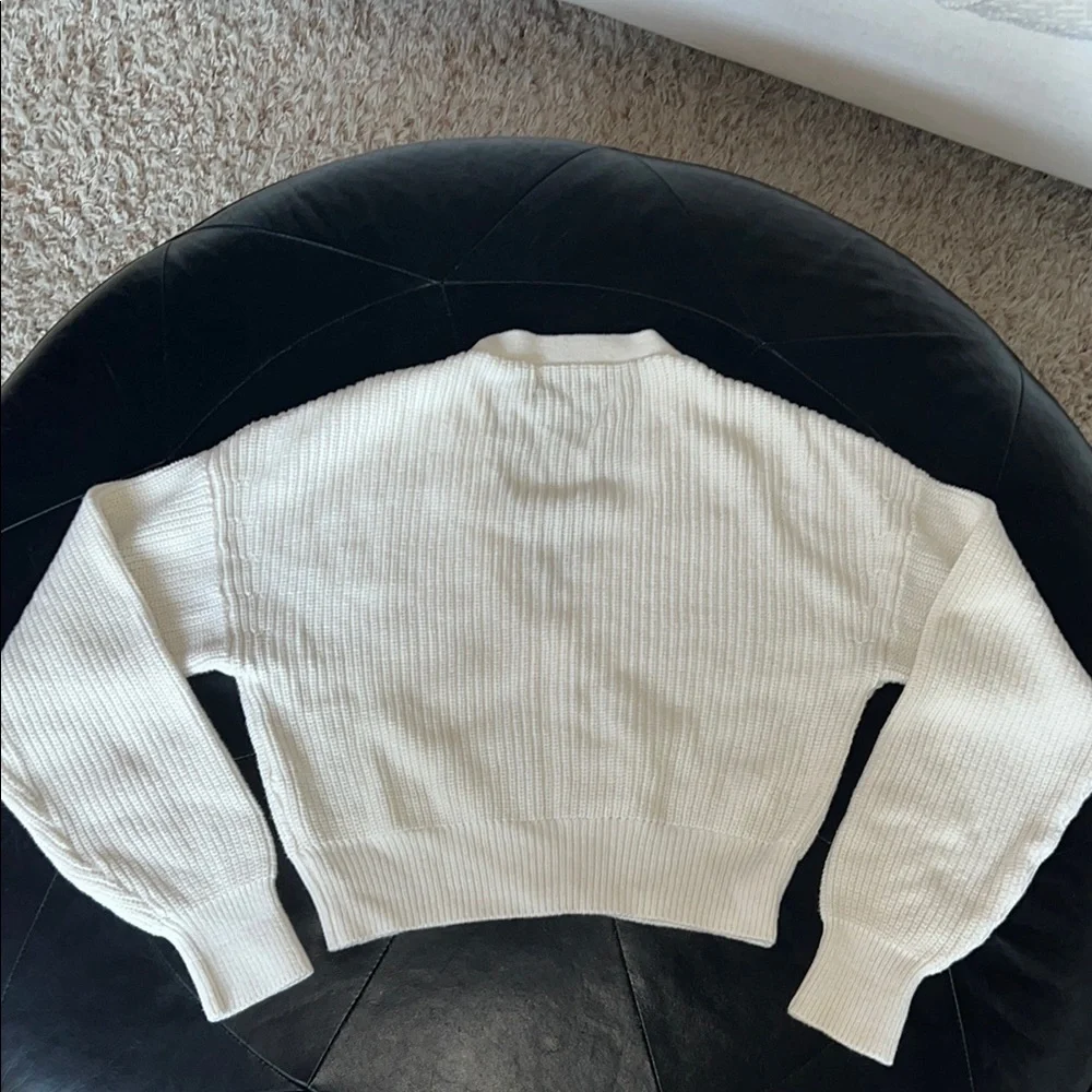 Urban Outfitters Ivory Knit Cardigan with Buttons - Picture 5 of 5